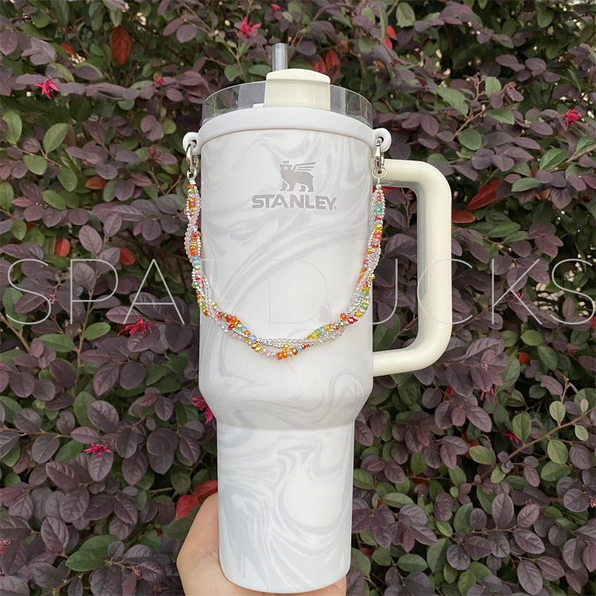 Stanley Aesthetics - Rainbow Crystal Beaded Charm