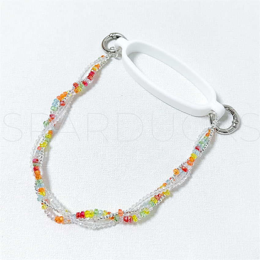 Stanley Aesthetics - Rainbow Crystal Beaded Charm