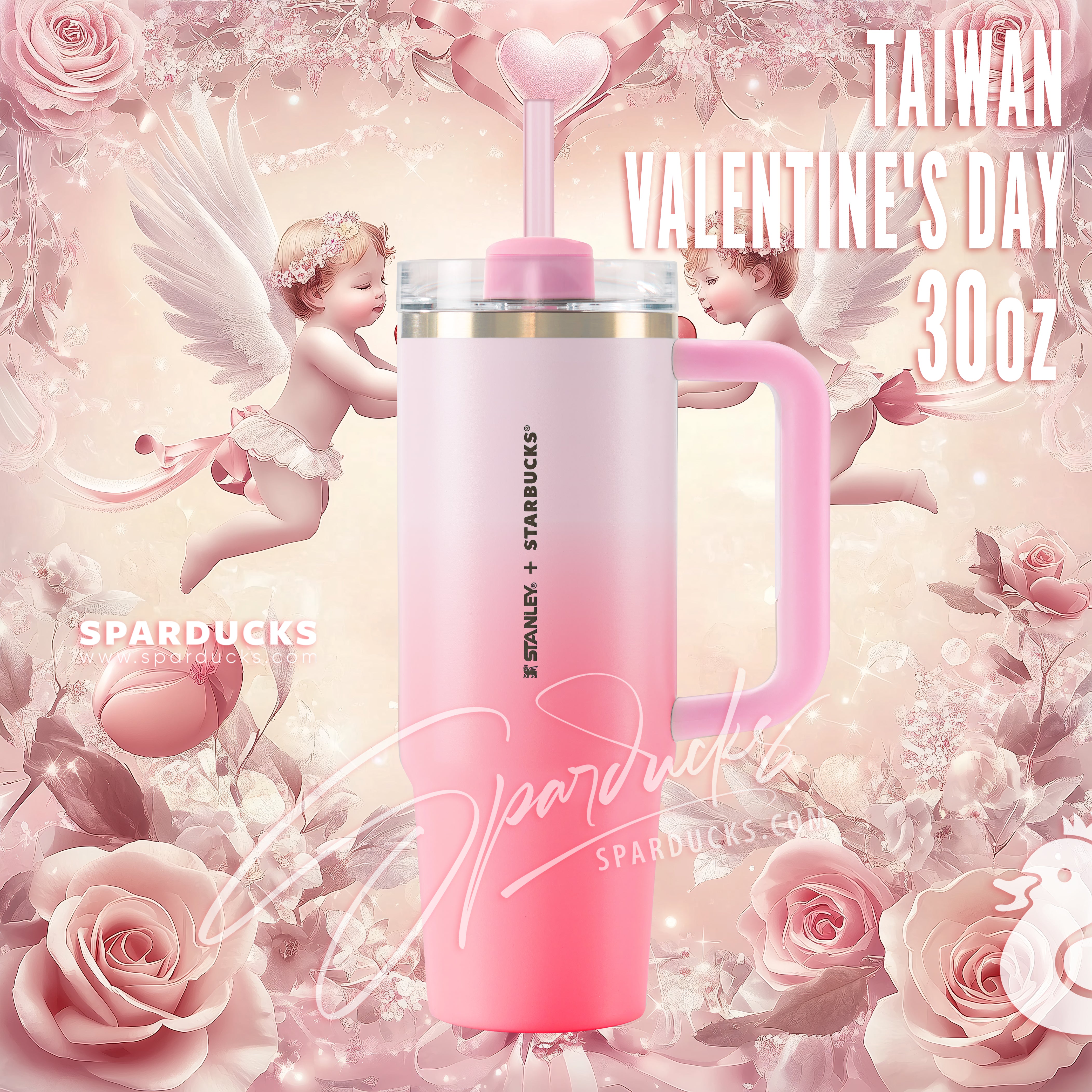 30oz Taiwan Valentine's Day Stanley Cup