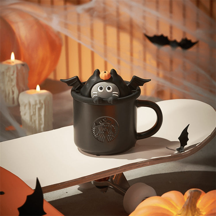14oz Halloween Black Bat Mug