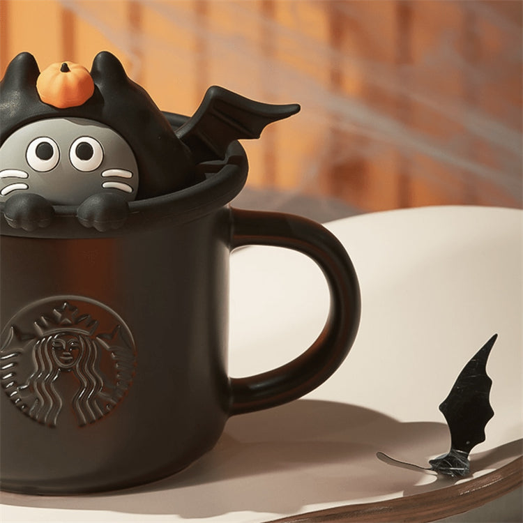 14oz Halloween Black Bat Mug