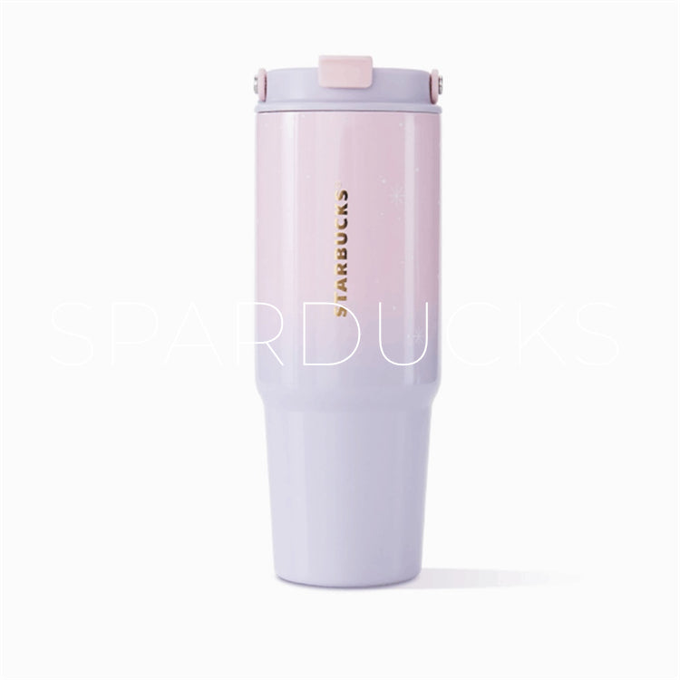 28oz Pink Purple Stainless Tumbler