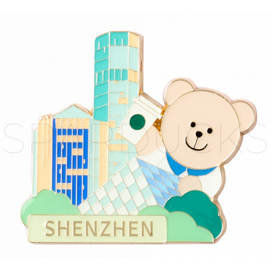 China City Exclusive Bear Fridge Magnet