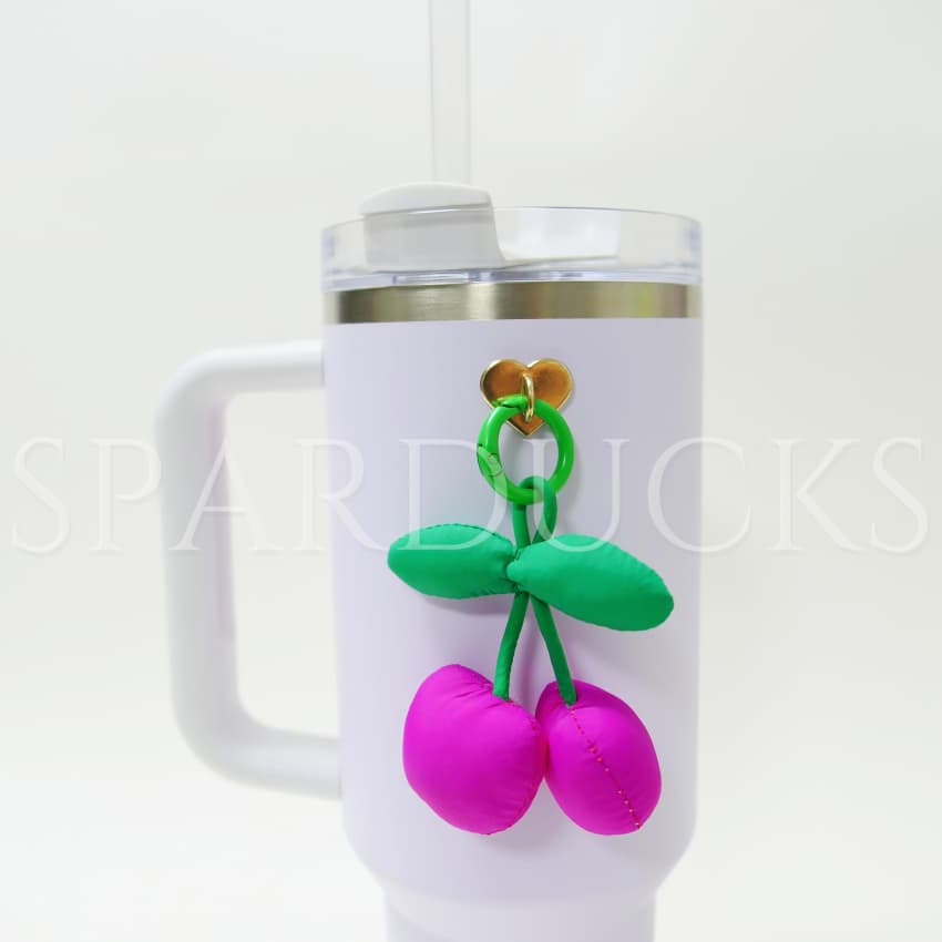 Tumbler Charm - Cherry