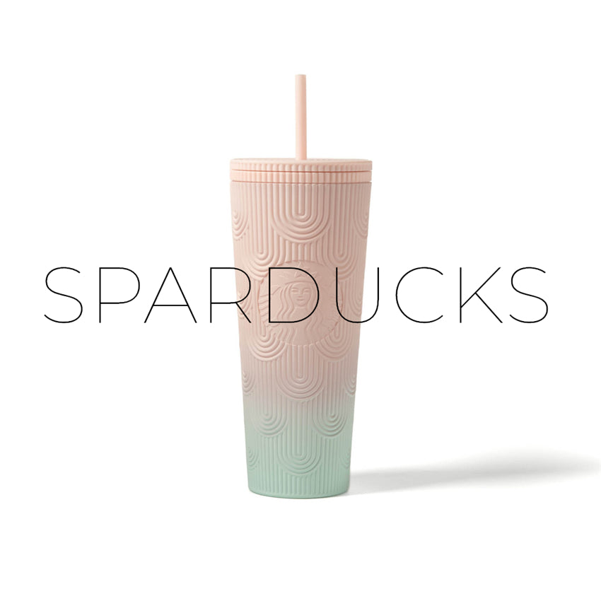 24oz APAC Gradient Pink Blue Scales Cup