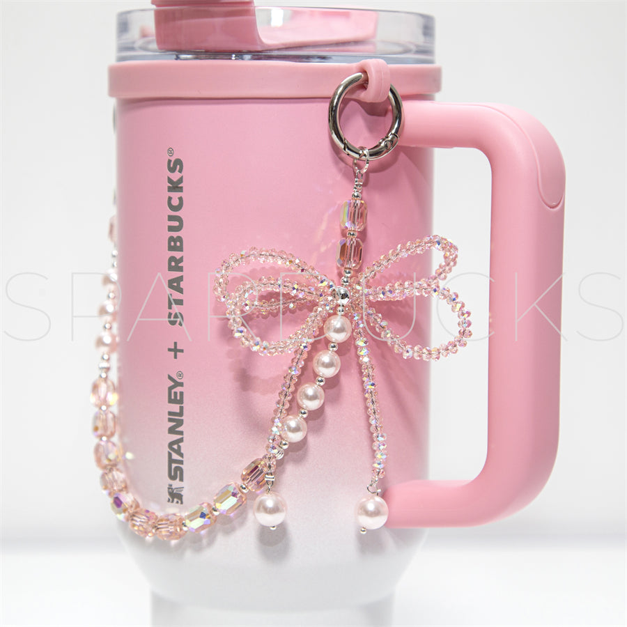 Stanley Aesthetics - Pink Crystal Chain