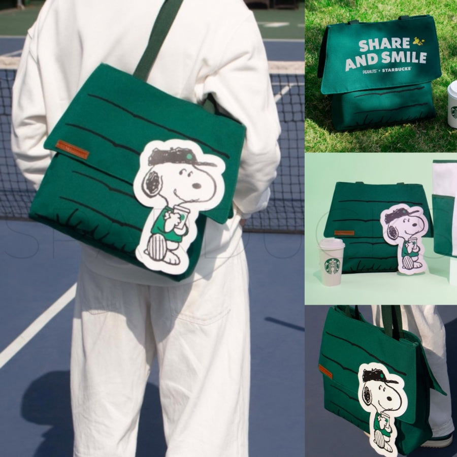Peanuts Co-Branded Snoopy Tote Bag – SPARDUCKS