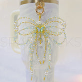 Tumbler Charm - Dreamy Pearl Blue