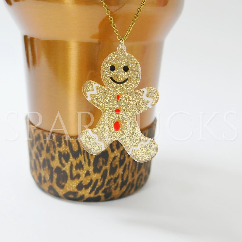 Handle Charm - Gingerbread Man