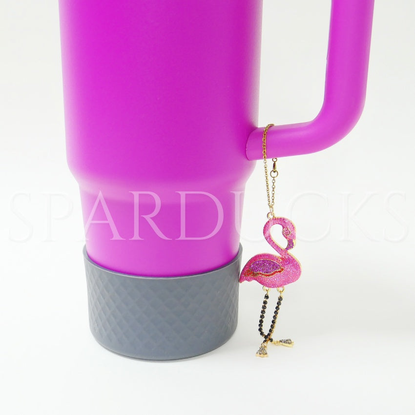 Handle Charm - Flamingo