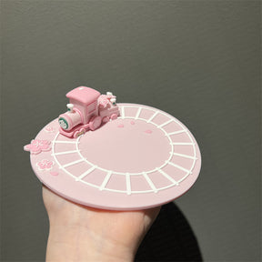 China Pink Sakura Train Coaster
