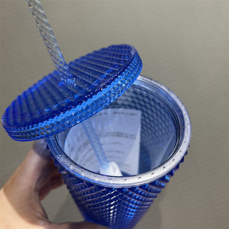 16oz Japan Sapphire Blue Studded Tumbler