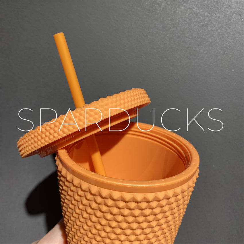 16oz Thailand Matte Orange Cold Cup