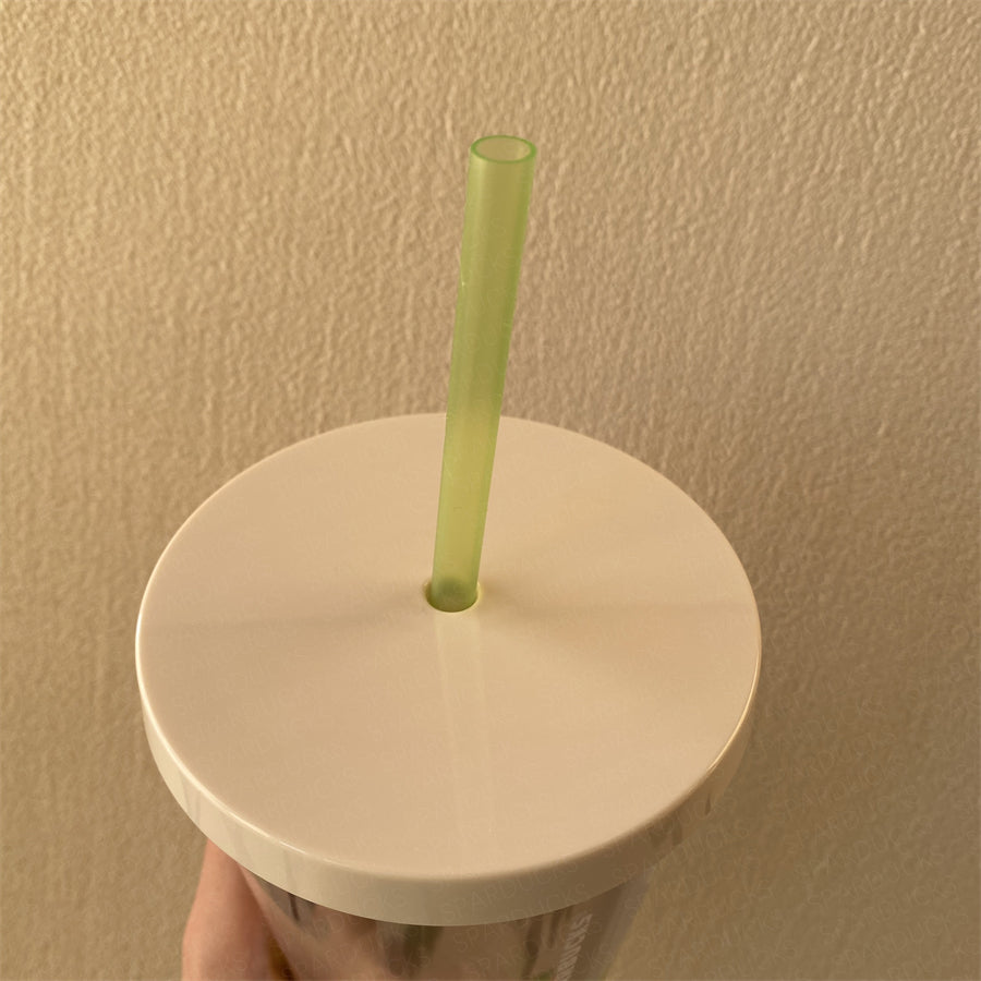 16oz Alpaca Plastic Tumbler with Straw HTF