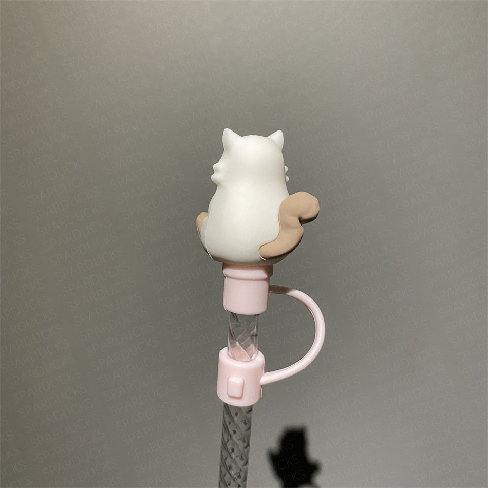 7mm Cute Straw Topper *Meow