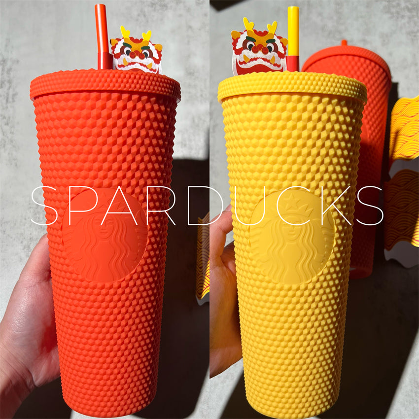 A Pair Of Indonesia New Year Studded Cups