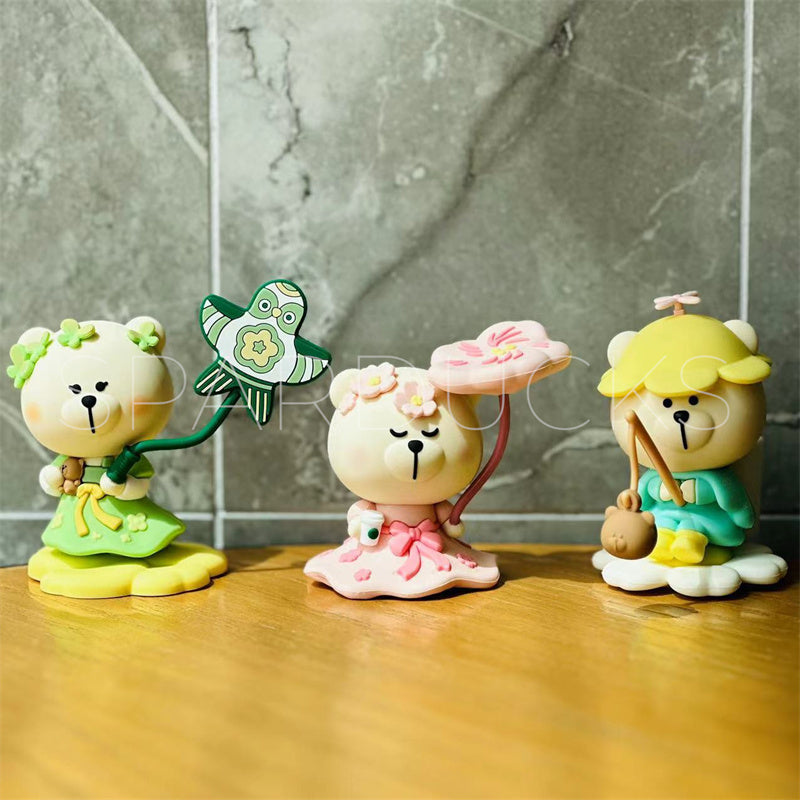 3 Display Bearista Toys from China Spring Release