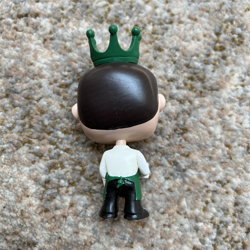 Handmade Green Apron Pop Figure