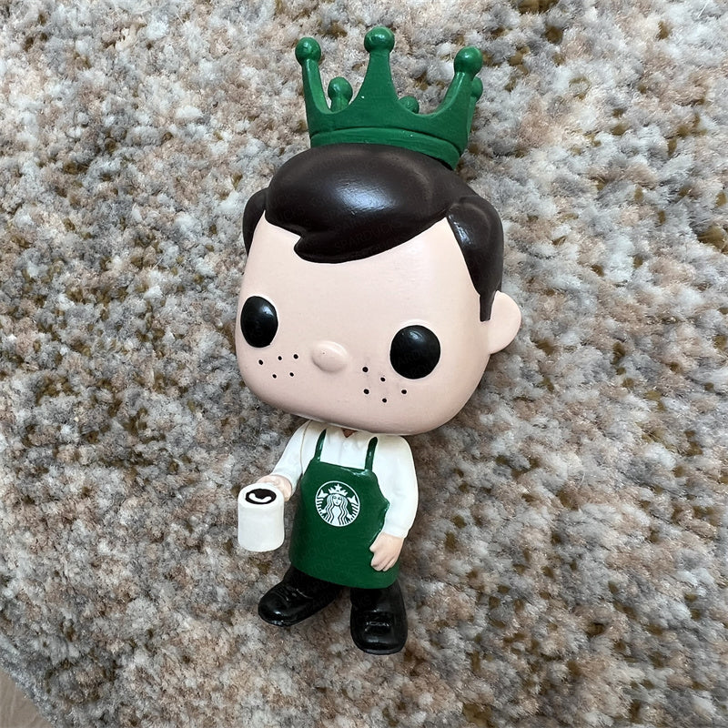 Handmade Green Apron Pop Figure