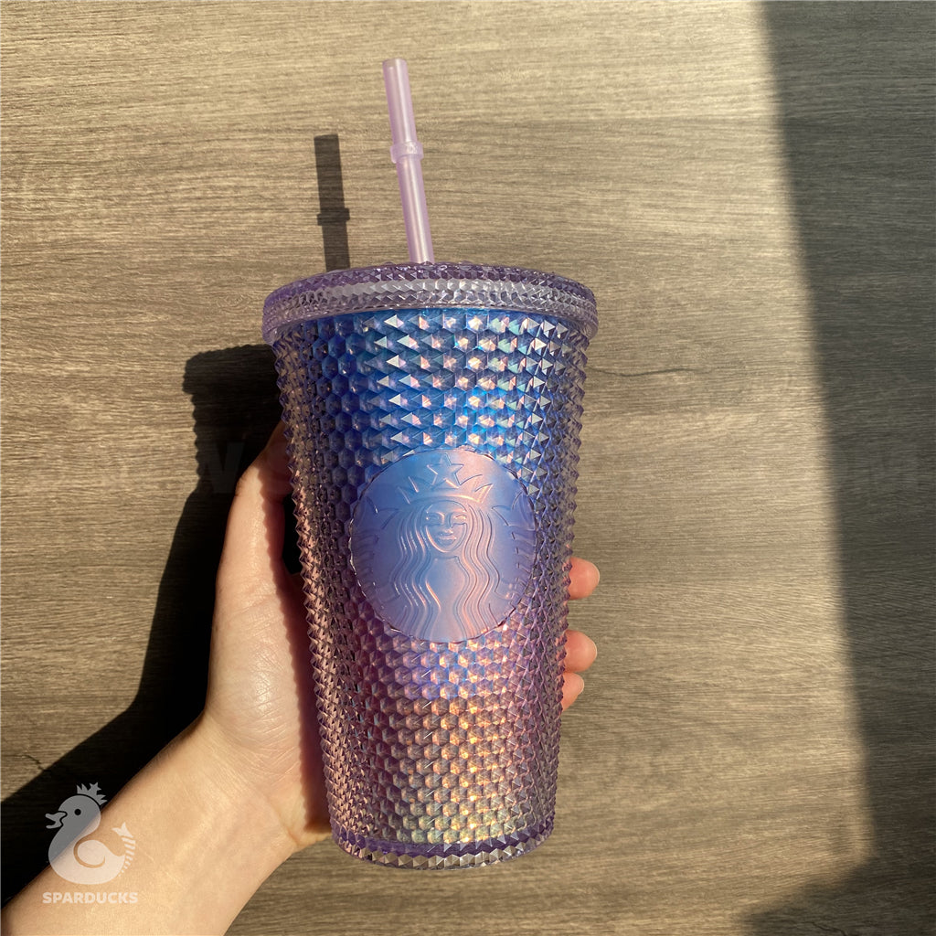 Starbucks China Pink Pineapple Stainless steel straw cup 16oz