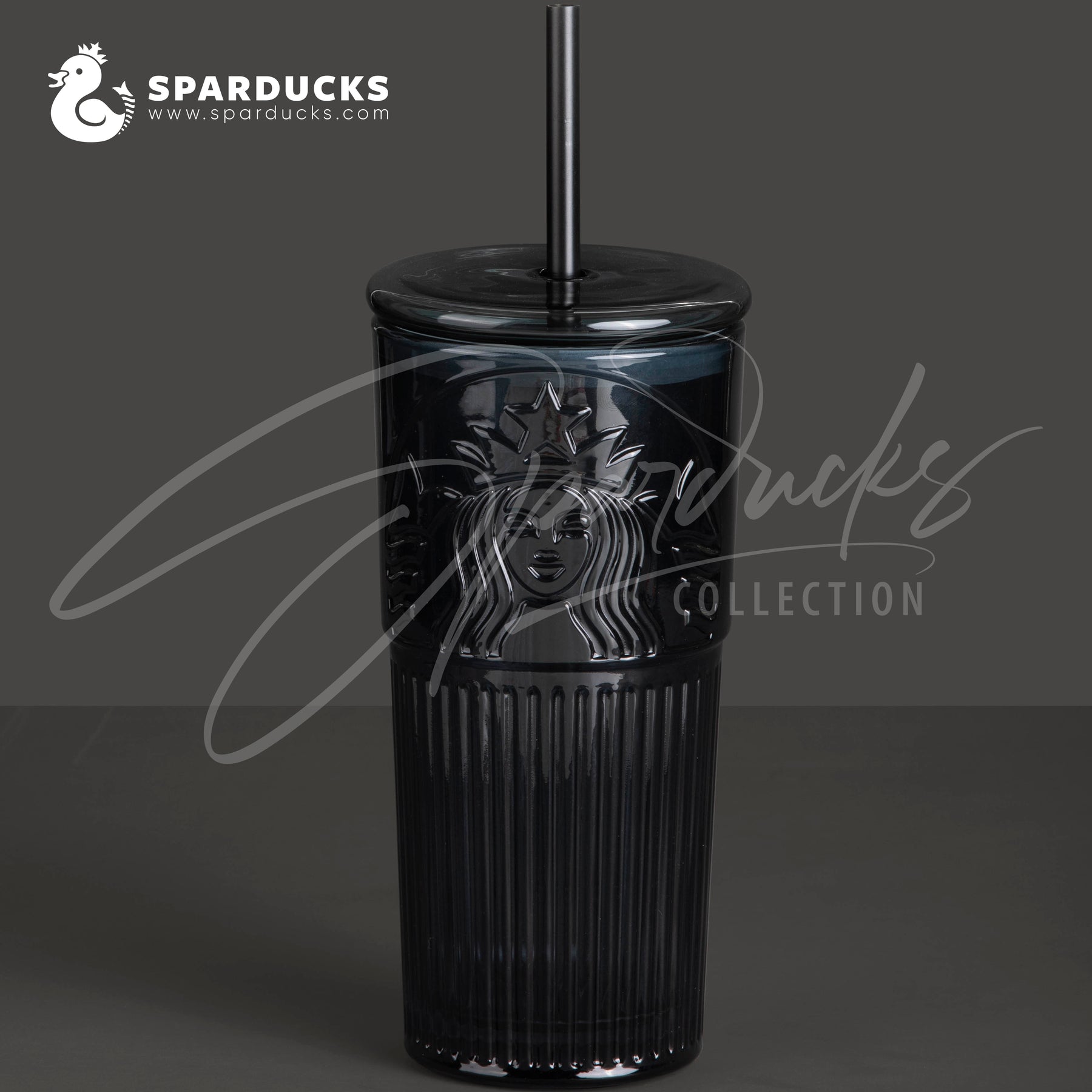 Starbucks tumbler China Black Classic Glass Straw siren straw cold gla