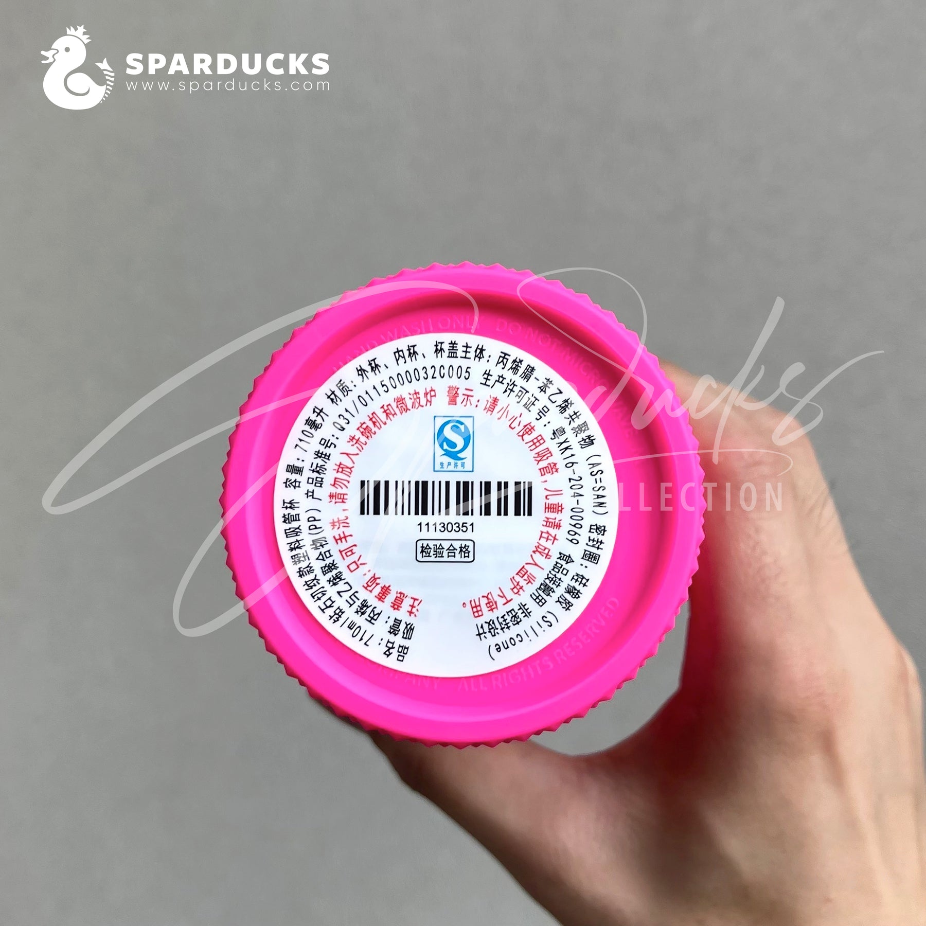 Starbucks 2021 China Diamond Matte Barbie Pink Studded Tumbler Straw Cup  24oz