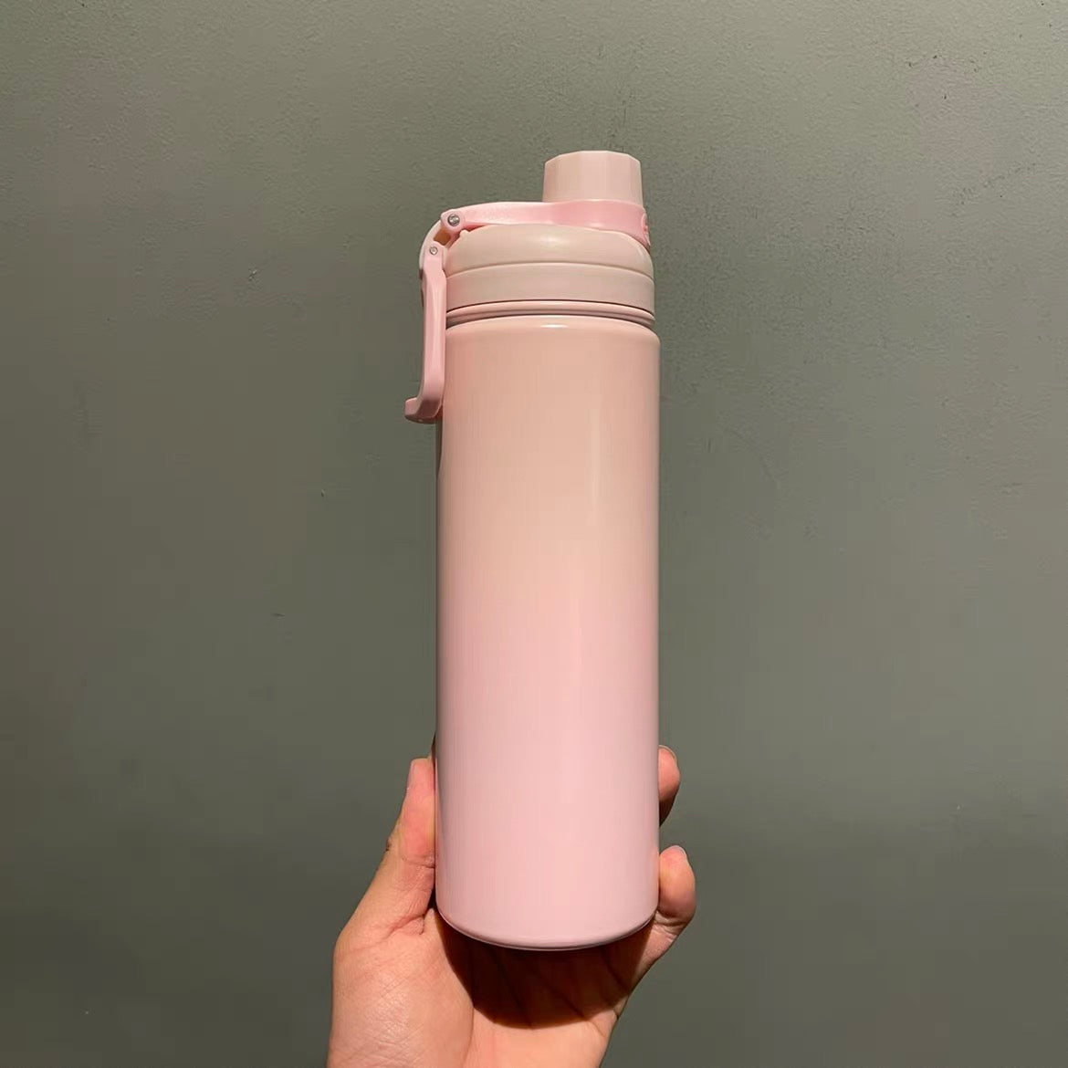 21oz China Pink Sakura Stainless Steel Travler Bottle