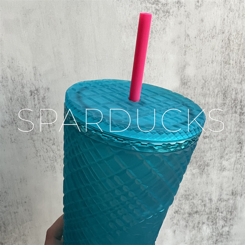 PRE ORDER 2023 Starbucks Taiwan Turquoise Jeweled 24oz Straw Tumbler