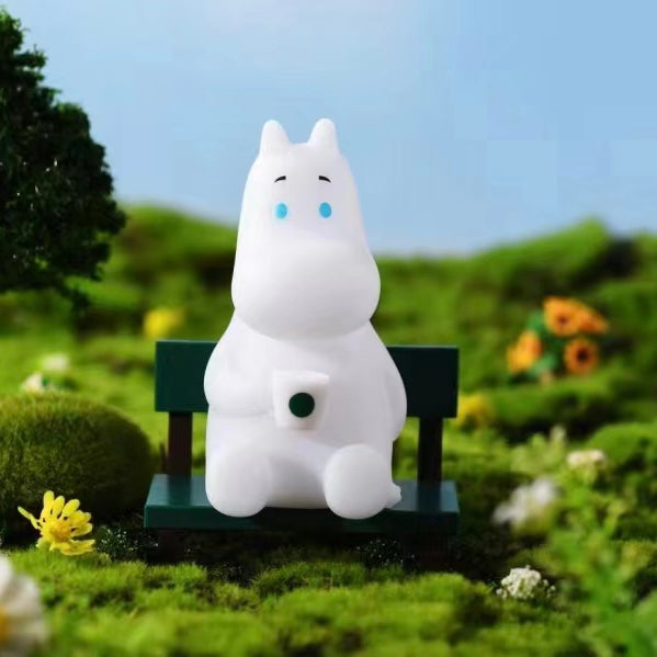 Moomin Bear and Hippo Display Toys Set