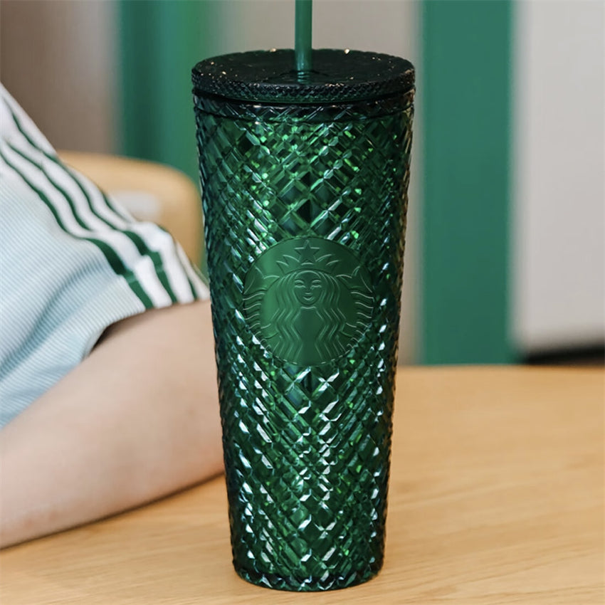 24oz China 2022 Classic Green Jeweled Cold Cup