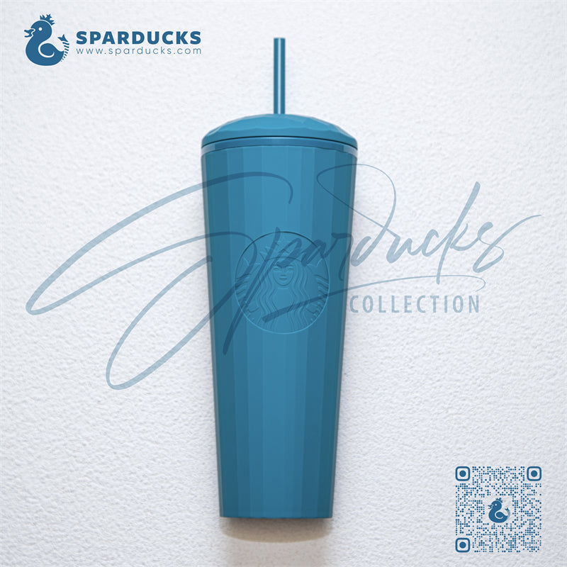 24oz China Matte Blue-green Dome Cup