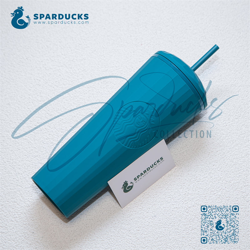 24oz China Matte Blue-green Dome Cup