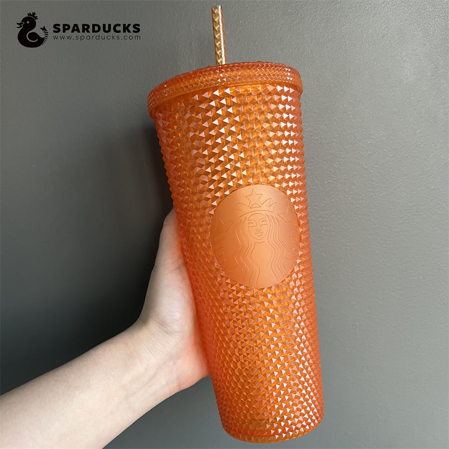 24oz Thailand Orange Studded Cup