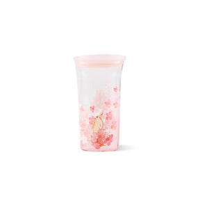 16oz China Pink Sakura Pink Glass Cold Cup