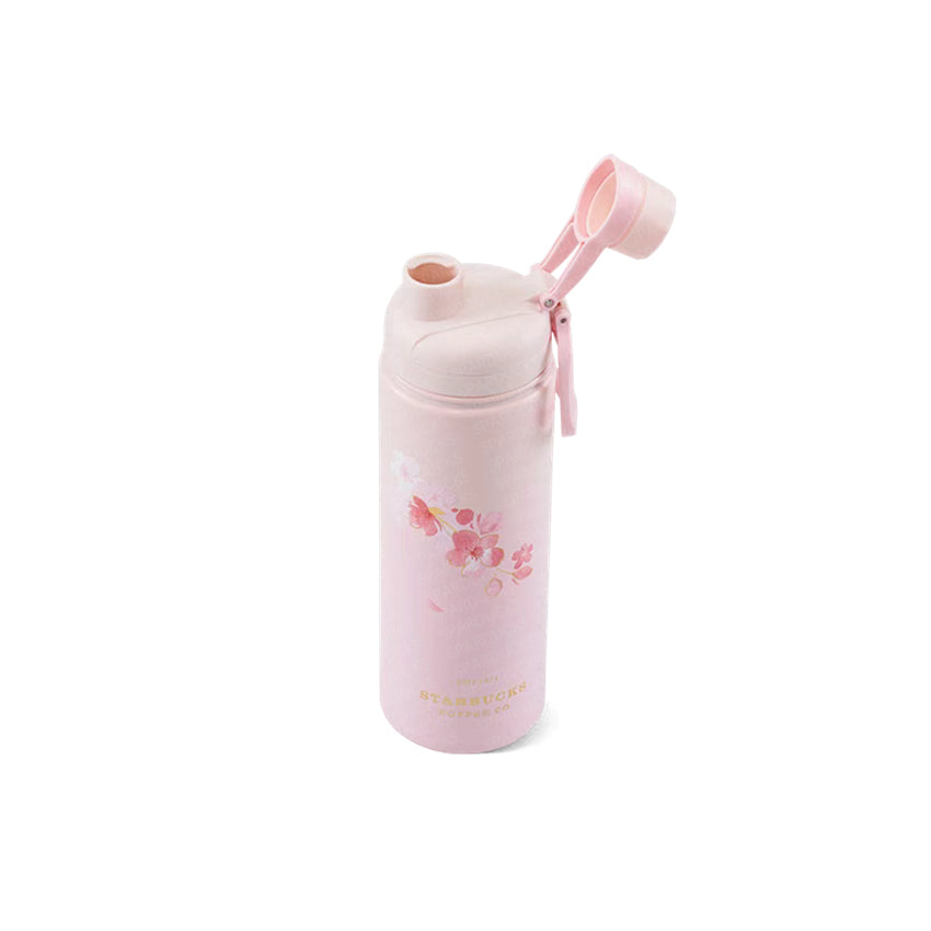 21oz China Pink Sakura Stainless Steel Travler Bottle