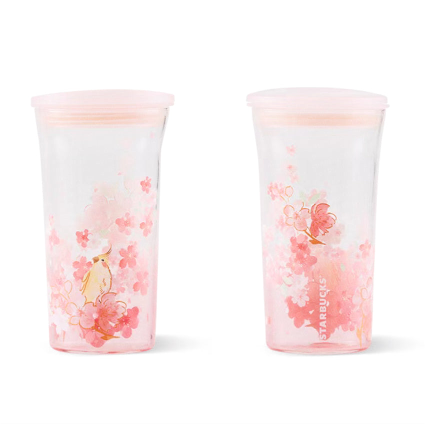 24oz China Sakura Glitter Pink Studded Cold Cup – SPARDUCKS