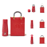 2021 China Red Vacuum Tumbler+Red Bag