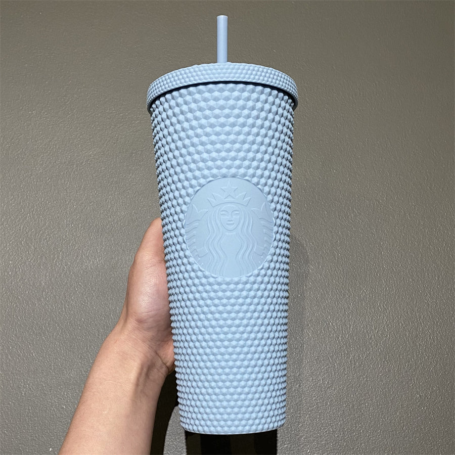 24oz Taiwan 2021 Matte Blue Studded Tumbler