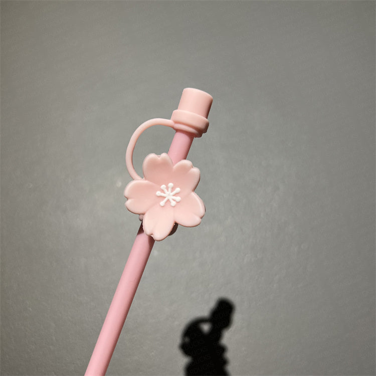 7mm Cute Straw Topper *Pink Sakura