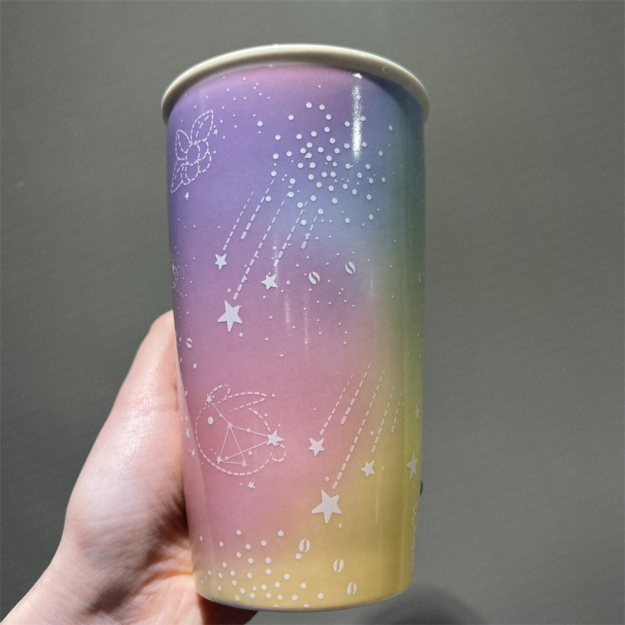 12oz China Bunny Under the Stars Double Wall