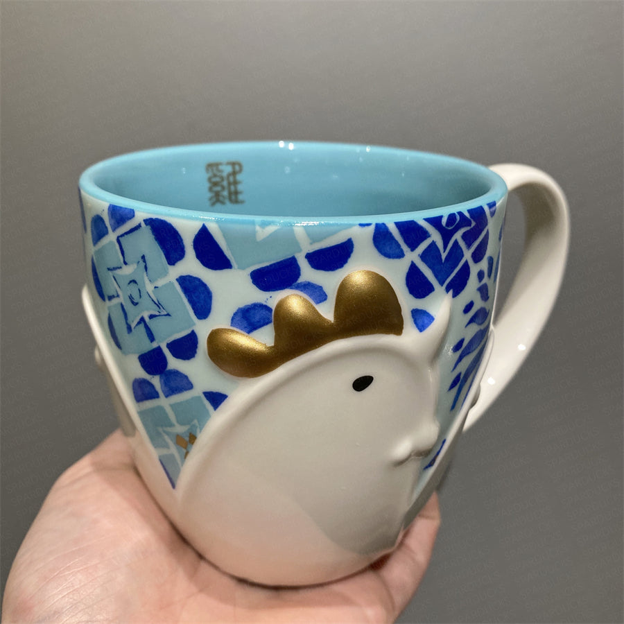 12oz Taiwan 2017 Year of Rooster Ceramic Mug